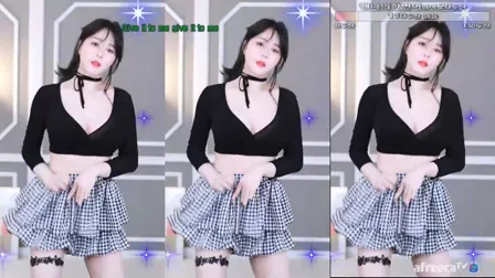 AfreecaTV主播汉娜BJ반핸나2021年12月1日直播视频舞蹈剪辑120018